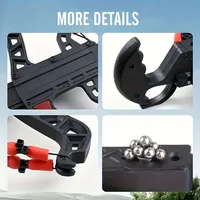 Lance-pierre multifonctionnel à double usage SYQT ABS, étanche, pour le tir, la chasse, les loisirs en plein air et les sports de compétition