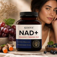 Capsules ACORN OEM à Marque Privée 11 en 1 NAD Resvératrol Astaxanthine Soutien Énergétique Compléments NAD en Capsules