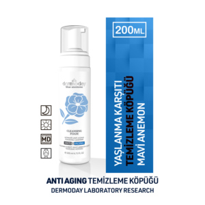 Dermoday - Espuma Limpiadora Facial Antienvejecimiento sin Jabón con Extracto de Anémona Azul de 200 ml, en Oferta, para Venta al por Mayor - Product Image 2