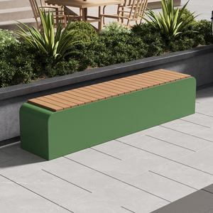 <span class=keywords><strong>Banc</strong></span> de jardin en bambou pour parc, cour, balcon, séjour à la maison, espace de repos carré, hall d'hôtel, chaise longue - Product Image 2