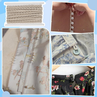CYG Vente en gros, excellente qualité, garniture de boutonnière blanche nude pour robe de mariée, robe de soirée, corset