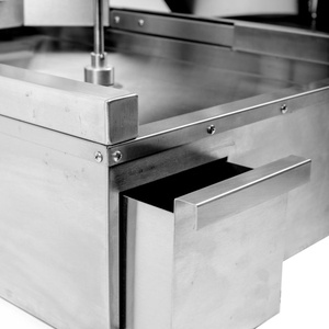 Asador vertical eléctrico con 3 placas calefactoras <span class=keywords><strong>de</strong></span> acero inoxidable, máquina automática <span class=keywords><strong>de</strong></span> Gas Doner Kebab <span class=keywords><strong>Shawarma</strong></span>, componente <span class=keywords><strong>de</strong></span> núcleo <span class=keywords><strong>de</strong></span> Motor - Product Image 3