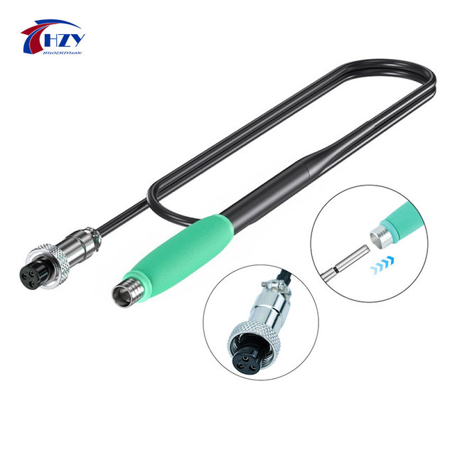 HZY Soldering Station Handle T210/T245 Compatible C210 C245 Soldering Tip Welding Tools Soldering Station Welding Iron Kit