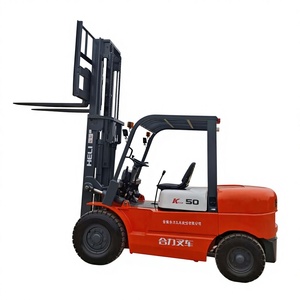 Chariot élévateur Heli 50 d'occasion, 5 tonnes, original Chine, mini chariot élévateur diesel Heli 5 tonnes d'occasion - Product Image 1