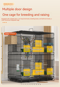 <strong>Big</strong> Classic Foldable Bird House <strong>Cage</strong> for Parrots Wholesale Pet Supplies Large Bird <strong>Cage</strong> with Box Packaging - Product Image 5