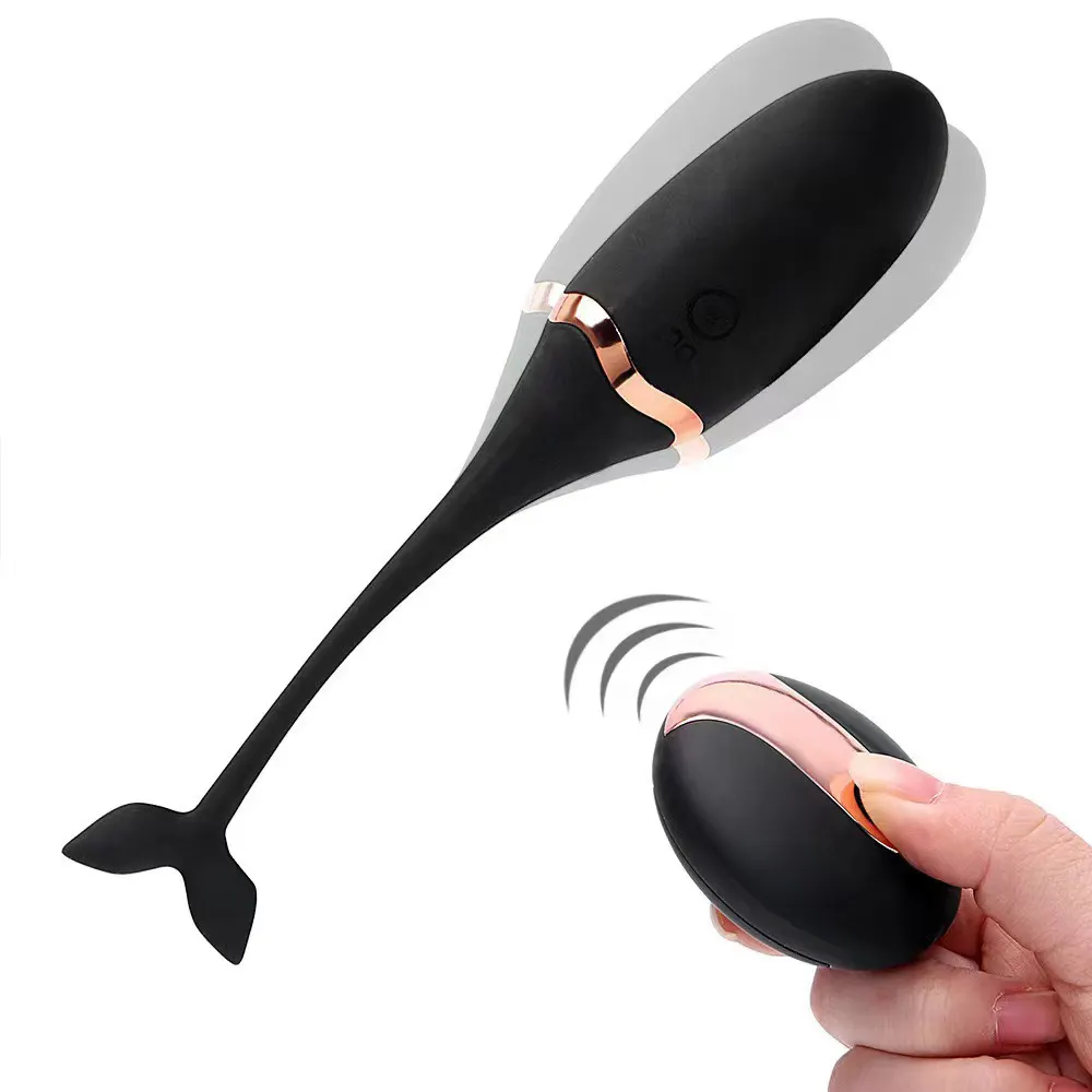 Mainan bola Kegel lompatan seks Vibrator telur lompat Remote nirkabel telur cinta untuk wanita dewasa