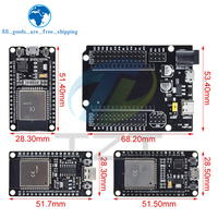 TZT ESP32 papan pengembangan TYPE-C USB CH340 WiFi, papan ekspansi ESP-WROOM-32 ESP32-DevKitC inti ganda daya ultra-rendah