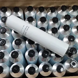 वैश्विक Makeups अनुकूलित बंधनेवाला खाली ट्यूब मैट सफेद सादा मुद्रण एल्यूमीनियम ट्यूब 55ml 65ml 75ml 80ml - Product Image 4