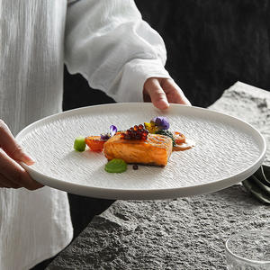 Platos Modernos Negros de Porcelana de Lujo de la Serie del Plato para Restaurante, Hostelería y Catering - Product Image 3