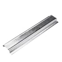 Système de plafond suspendu pour bâtiments publics, profil Omega en acier galvanisé, ignifuge et durable