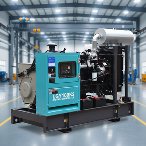 Générateur de type ouvert POWER UGY100KS 400V 50/60Hz avec démarrage 24V CC pour moteur, ensemble autonome - Product Image 2