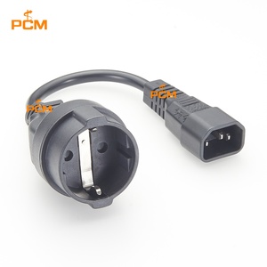 Cable de Extensión de Alimentación IEC320 C14 Macho a Enchufe Europeo Schuko CEE7/7 para PDU, PSU, UPS, Rack de Servidores, Gabinete, Centro de Datos, Red - Product Image 5