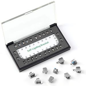 <span class=keywords><strong>Brackets</strong></span> Ortodontici Autoleganti <span class=keywords><strong>Roth</strong></span>/Mbt 022 con Tubi Buccali Joydental - Product Image 2