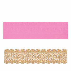 Fleur Dentelle Silicone Tapis pour Fondant Embosser Surafcraft Texture Dentelle Moule Accessoires Pâte À <span class=keywords><strong>Sucre</strong></span> Gâteau Décoration Outil - Product Image 5