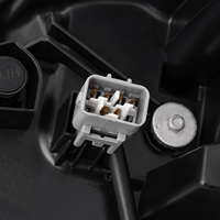 Feux de remplacement d'origine adaptés aux phares halogènes pour Toyota Prius C / AQUA 2015-2017 |   Feux de voiture LED version américaine