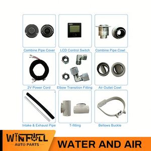 เครื่องทำความร้อนแบบใช้น้ำและอากาศ M-PULL Truma Combi D6 10 ลิตร ดีเซล 6 กิโลวัตต์ 12 โวลต์ IP21 สำหรับรถบ้านและรถมอเตอร์โฮม - Product Image 4