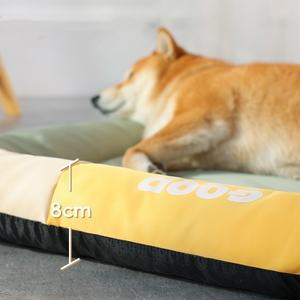 Нескользящая Нижняя большая кровать для домашних животных для средних и больших домашних животных Водонепроницаемая большая кровать для собак с боками и защитой от царапин - Product Image 4