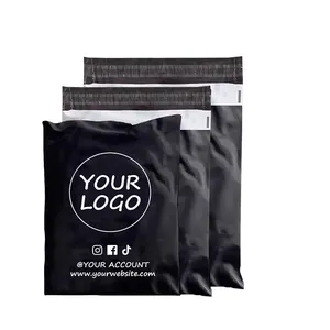 Hoge Kwaliteit Custom Logo Roze Poly Mailer Plastic Verzendtas Enveloppen Polymailer Koerierstas