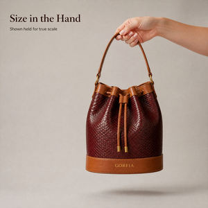 Bolso de Mano de Cuero PU Tejido de Lujo para Mujer, Estilo Retro con Cordón, para Uso Diario, Fabricante Original, Personalizado OEM, Marca GORFIA - Product Image 3