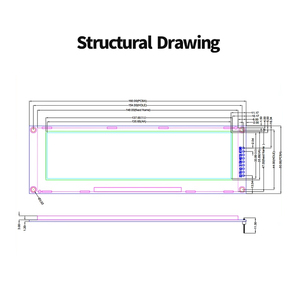 Pantalla <span class=keywords><strong>OLED</strong></span> de 5,5 pulgadas Pantalla LCD de 256*64 con biblioteca de caracteres chinos Pantalla <span class=keywords><strong>OLED</strong></span> Pantalla Ssd1322 - Product Image 6