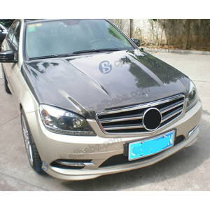 Capot en fibre de carbone véritable style AMG pour Mercedes-Benz Classe C W204 pré-LCI <span class=keywords><strong>2007</strong></span> 2008 2009 2010 – Amélioration du capot moteur en carbone - Product Image 3