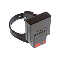 Megastek Suivi GPS cheville inviolable avec batterie externe Suivi GPS IP68 Anti inviolable GPS Noir Étanche