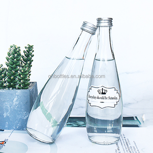 Personnalisé 330ml 500ml boissons gazeuses haut de gamme français <span class=keywords><strong>evian</strong></span> bouteille en verre d'eau minérale pour l'utilisation de boissons - Product Image 5