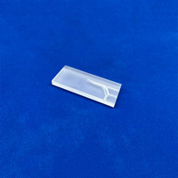 Plaque de quartz opaque sur mesure de haute précision, feuille de quartz à fentes pour équipement de laboratoire