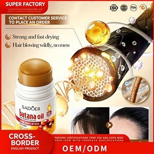 SADOER Batana <span class=keywords><strong>Hair</strong></span> <span class=keywords><strong>Wax</strong></span> <span class=keywords><strong>Stick</strong></span> avec Brillance et Nutrition Hydratante pour la Vente en Gros E-commerce Transfrontalier - Product Image 1