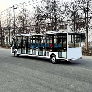 Autobús Turístico Eléctrico OEM Personalizable de Alta Calidad con Cinturones de Seguridad y Aire Acondicionado, Color Personalizable - Product Image 4