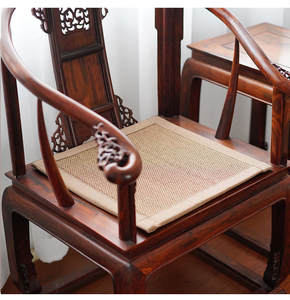 وسادة مقعد صيفية من الخيزران قابلة للتنفس ومضادة للانزلاق مع خطوط للمنزل والسيارة والمكتب - Product Image 2