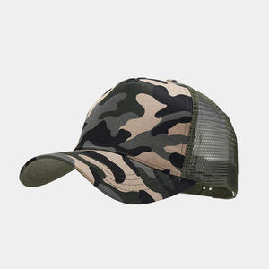 Gorra trucker de terciopelo holandés Hn05 personalizada, gorra de béisbol de 5 paneles con diseño de sublimación en gamuza y tela de malla - Product Image 5