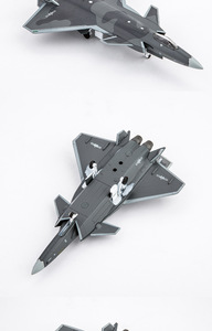 Modèle d'<span class=keywords><strong>avion</strong></span> de chasse multirole furtif à l'échelle 1:144, en mousse et alliage, modèle d'<span class=keywords><strong>avion</strong></span> de <span class=keywords><strong>transport</strong></span> bombardier simulé, objet de collection - Product Image 5