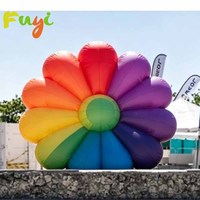 Arche gonflable aux couleurs arc-en-ciel pour la Moisson des fiertés, idéale pour les événements commerciaux et les expositions, de haute qualité