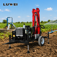 Foreuses Mobiles de Puits à Roues de 42 kW Très Demandées pour l'Approvisionnement Rural et l'Irrigation Agricole