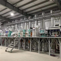 Machine à décortiquer le riz moderne de 30 tonnes, ensemble complet, pour usine de traitement du riz sec commerciale