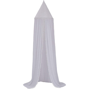 Baldacchino <span class=keywords><strong>per</strong></span> Letto con Pompon <span class=keywords><strong>per</strong></span> Bambini, Tenda a Rete <span class=keywords><strong>per</strong></span> Culla, Decorazione <span class=keywords><strong>per</strong></span> Cameretta, Castello Gioco <span class=keywords><strong>per</strong></span> Bambine - Product Image 3