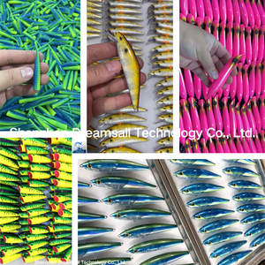 OEM Blanks de leurres crankbait non peints 95mm 18g, flottants, pour plongée profonde, avec sonnette, leurres durs pour peinture personnalisée DIY - Product Image 6