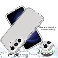Pour Samsung S24 360 protéger dégradé coque de téléphone transparente pour Galaxy S23 Plus S20 FE S21 S22 Ultra dur acrylique PC coque de couverture