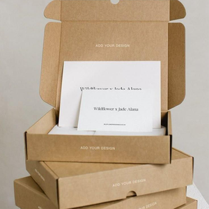 Cajas de Cosméticos de Papel Kraft con Logotipo de Marca Personalizado, Ecológicas, Reutilizables, Impermeables, con Recubrimiento de Papel Mate y Laminación de Esponja - Product Image 2