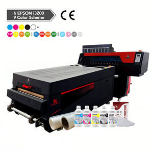 Meilleure <span class=keywords><strong>Imprimante</strong></span> DTF Commerciale 24 Pouces 6 Têtes I3200 9 Couleurs avec Secouage de Poudre Automatique - Product Image 1