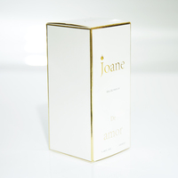 Damenparfüm Tropfenförmige Flasche Gelbe Flüssigkeit Goldverzierung Birne Pfirsich Tuberose Orchidee Brombeere Valentinstag Langanhaltend