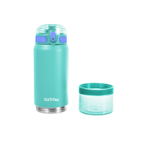 Bouteille d'eau pour enfants mignonne et écologique de 500 ml, en acier inoxydable 316, thermos, bouteille d'eau à boire avec paille, vente chaude