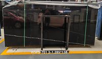 Dalle de marbre noir naturel avec fines veines blanches, marbre Nero Marquina chinois pour mur, sol, plan de travail, décoration intérieure