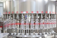 Débitmètre de haute précision pour machine de remplissage d'huile alimentaire, ligne d'embouteillage automatique d'huile de cuisson avec buse anti-goutte