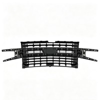 Ensemble de calandre de pare-chocs avant noir pour Chevrolet Silverado 1500 2019-2022