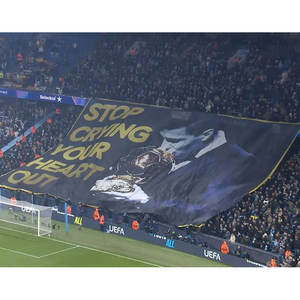 Drapeau Tifo personnalisé TongJie Local Derby, impression facile, graphismes nettes, coupon d'expédition - Product Image 5