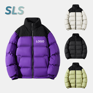 Chaqueta Acolchada Personalizada Tipo Burbuja para Hombre, Estilo The North Face, Gruesa con Relleno de Algodón para Invierno, Chaqueta Puffer Personalizada para Hombre y Mujer - Product Image 1