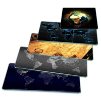 Tapis de souris en verre trempé pour jeux FPS, arènes d'e-sport et configurations PC haut de gamme avec taille et épaisseur personnalisées