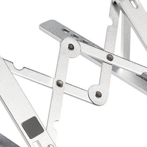 Conceptronic Support de refroidissement pliable pour ordinateur portable en aluminium avec fonction de refroidissement (940910844645) - Product Image 2